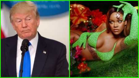 RIHANNA sapo ia bëri ''rrup sup'' presidentit TRUMP dhe ai le të plasë nga inati! [FOTO]